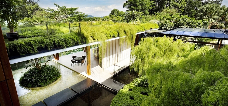 Thăm biệt thự Singapore đẹp như tiên cảnh tham biet thu singapore dep nhu tien canh