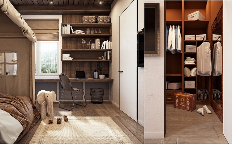 Mê ly với ngôi nhà mang phong cách Rustic me ly voi ngoi nha mang phong cach rustic