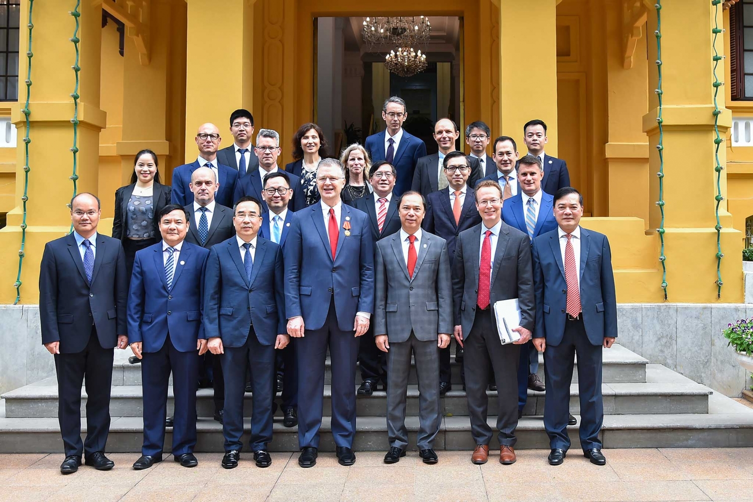 Thứ trưởng Bộ Ngoại giao Nguyễn Quốc Dũng tiếp Đại sứ Hoa Kỳ Daniel Kritenbrink