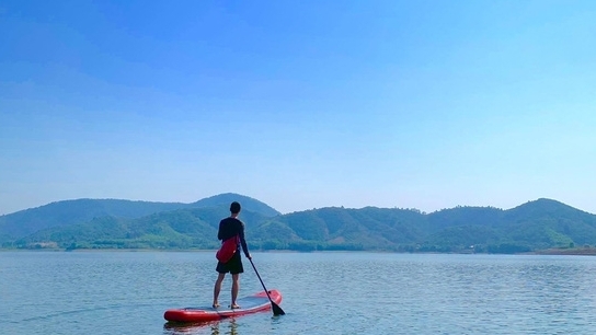 Địa điểm chèo thuyền sup vui chơi sông nước lý tưởng ở Đồng Nai