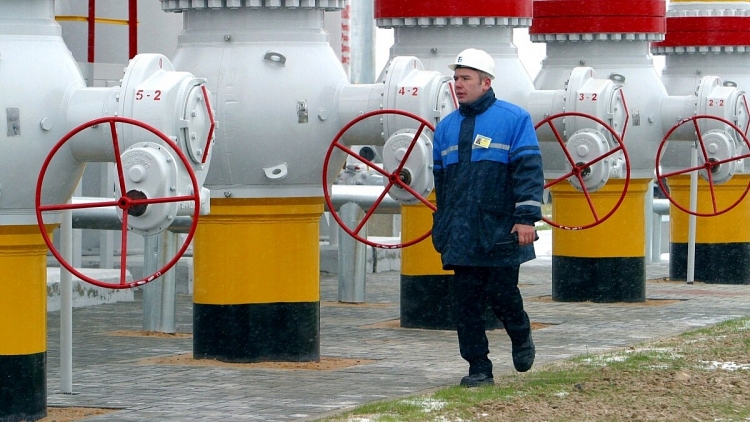 Xuất khẩu khí đốt của Nga sang châu Âu ổn định bất chấp căng thẳng chính trị