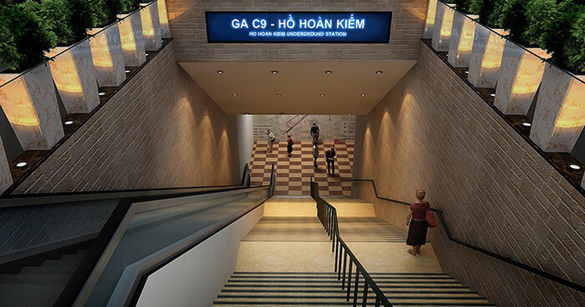 Metro số 2: Bỏ ga ngầm C9 cạnh Hồ Gươm, lượng hành khách giảm tới 95%