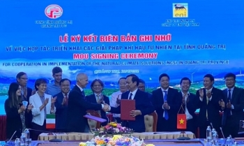 Eni và tỉnh Quảng Trị hợp tác triển khai các giải pháp khí hậu tự nhiên tại Việt Nam
