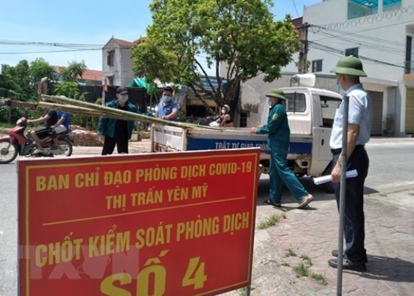 Hưng Yên giãn cách xã hội 1 huyện theo Chỉ thị 16, thiết lập nhiều vùng cách ly - Vimarsana News
