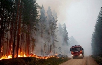 Ô nhiễm thêm trầm trọng từ các đám cháy rừng ở Vành đai Bắc Cực