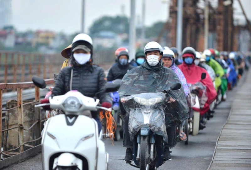 Dự báo thời tiết Không khí lạnh về, Bắc Bộ mưa rét, Trung Bộ mưa dông