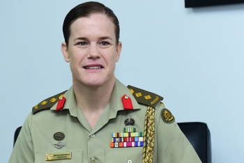Nữ tùy viên quốc phòng Australia kể về lương duyên với Việt Nam