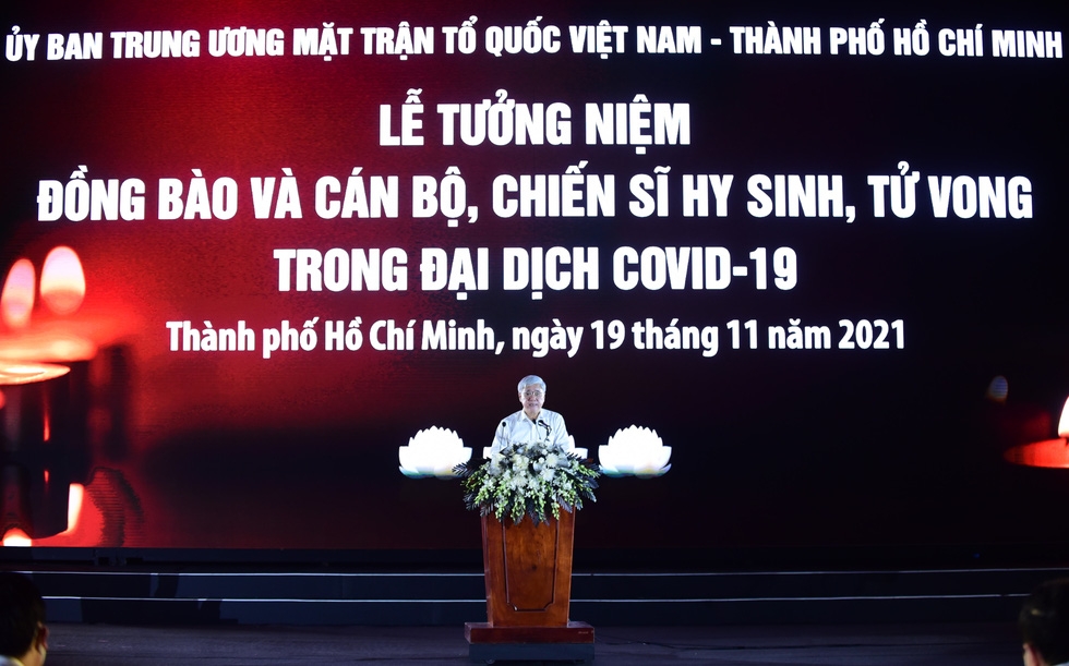 Tưởng niệm người mất vì Covid-19 Dấu mốc không thể quên trong cuộc chiến chống dịch