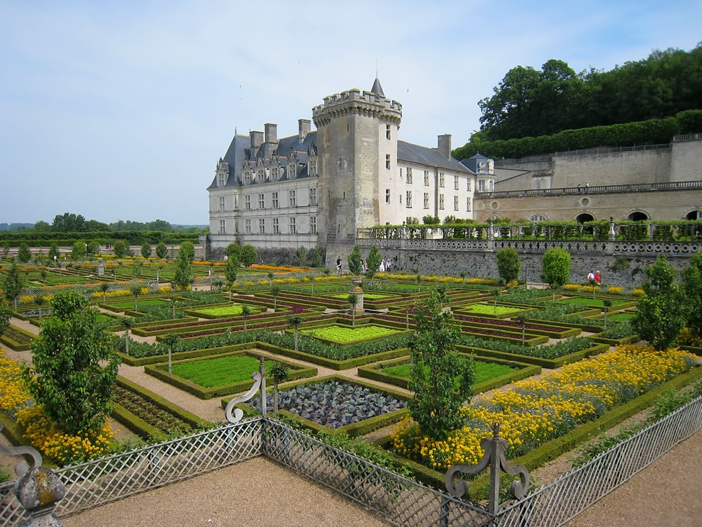 Khu vườn tình yêu lãng mạn nhất thế giới ở lâu đài Chateau de Villandry