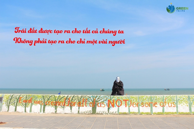 Vô Diện đại sứ cho "Bức họa ven biển" dài nhất Việt Nam vo dien dai su cho buc hoa ven bien dai nhat viet nam