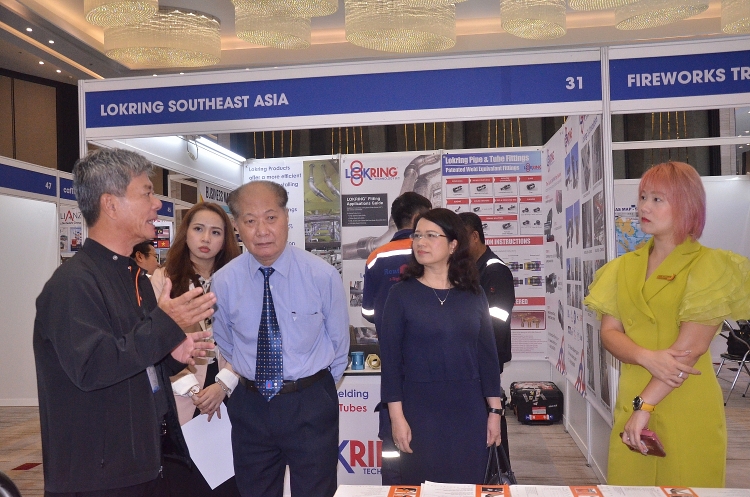 Khai mạc Triển lãm quốc tế về máy móc, thiết bị dầu khí, hàng hải và công nghiệp phụ trợ năm 2019 khai mac trien lam quoc te ve may moc thiet bi dau khi hang hai va cong nghiep phu tro nam 2019