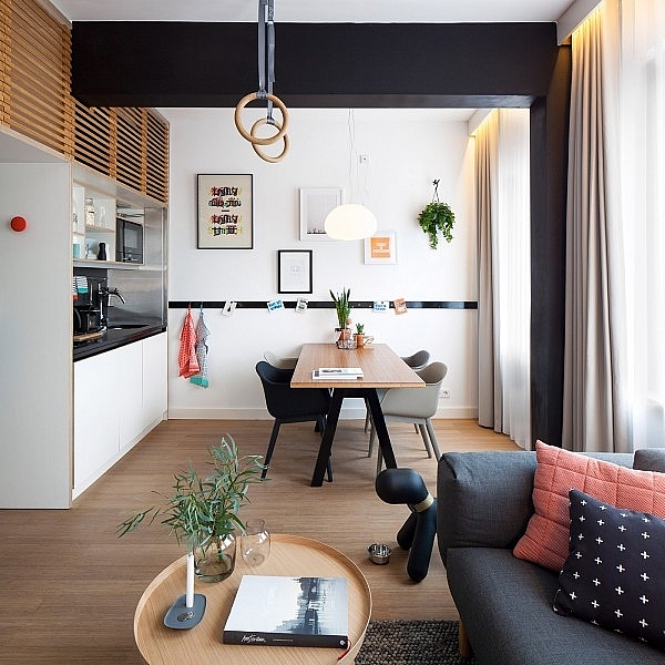 Ngỡ ngàng với căn hộ tiện nghi rộng chưa đầy 30m2 ngo ngang voi can ho tien nghi rong chua day 30m2