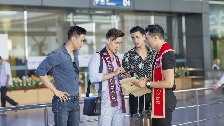 dan trai dep tien mai tuan anh len duong du thi manhunt 2018