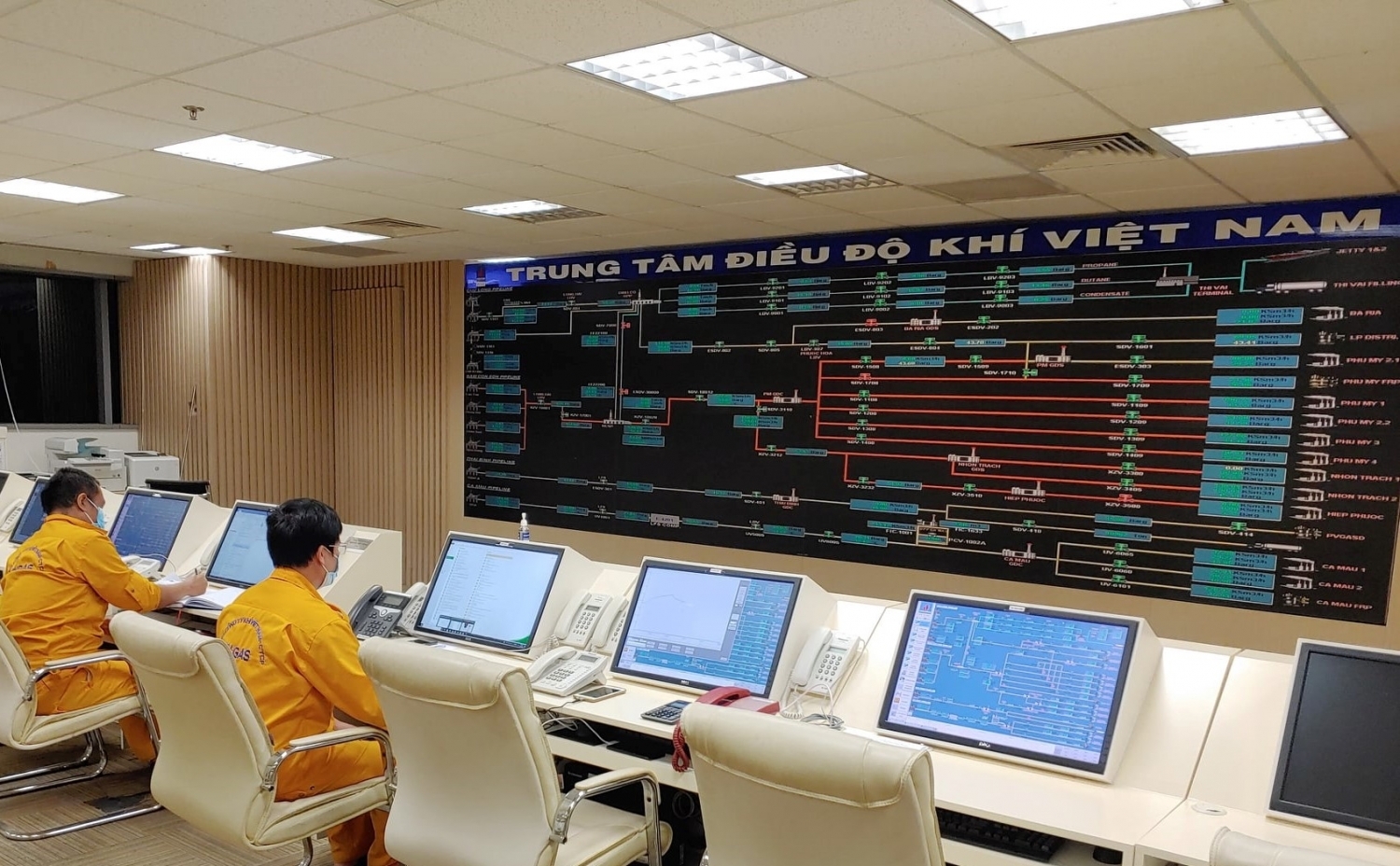 Trung tâm Điều độ khí Việt Nam - PV GAS