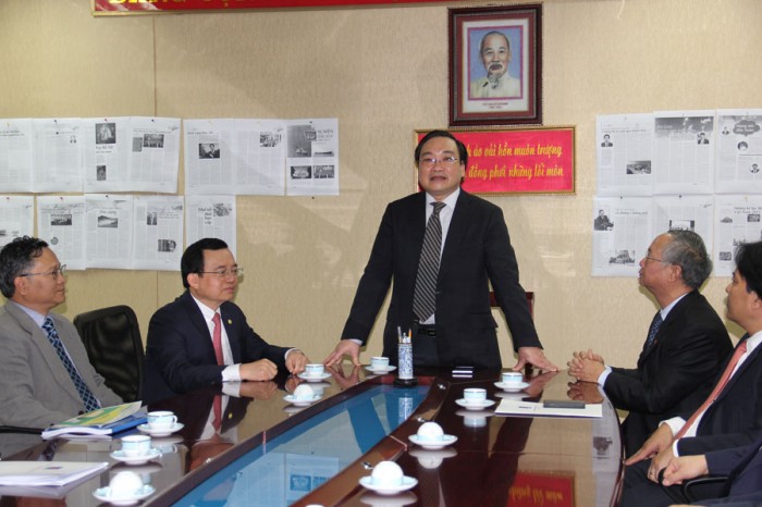Phó Thủ tướng Hoàng Trung Hải thăm Báo Năng lượng Mới - PetroTimes