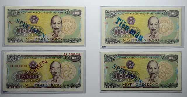 Bộ sưu tập tiền giấy Việt Nam 