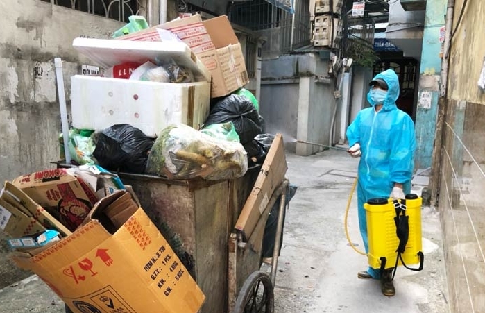 Hà Nội: Tăng cường quản lý chất thải từ F0 cách ly, điều trị tại nhà