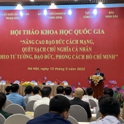Hội thảo khoa học quốc gia "Nâng cao đạo đức cách mạng, quét sạch chủ nghĩa cá nhân theo tư tưởng, đạo đức, phong cách Hồ Chí Minh"