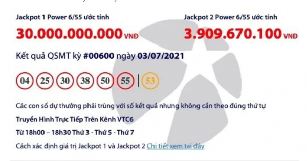 Một người Hà Nội trúng hơn 53 tỷ đồng xổ số Vietlott - Vimarsana News
