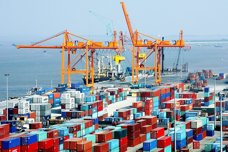 Hơn 700 triệu tấn hàng hóa lưu thông qua cảng biển Việt Nam
