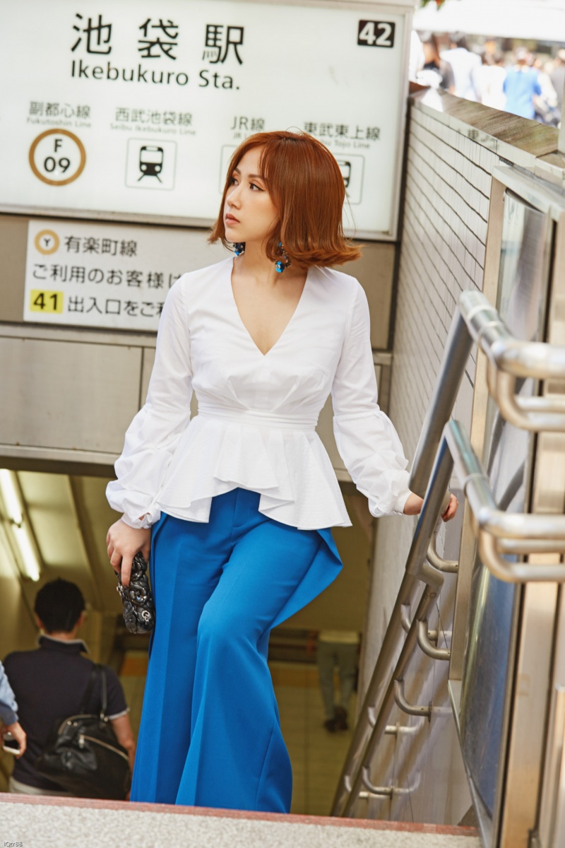 Fashionista Trâm Nguyễn gợi ý những bộ trang phục Thu 2017 fashionista tram nguyen goi y nhung bo trang phuc thu 2017