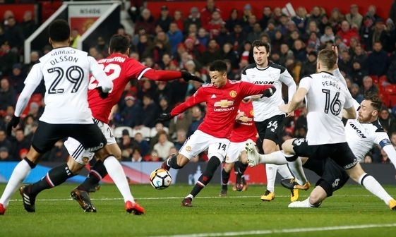 xem truc tiep bong da man utd vs derby county o dau