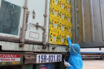 Quảng Ninh: Xét nghiệm virus SARS-CoV-2 đối với phương tiện, hàng hóa xuất nhập khẩu