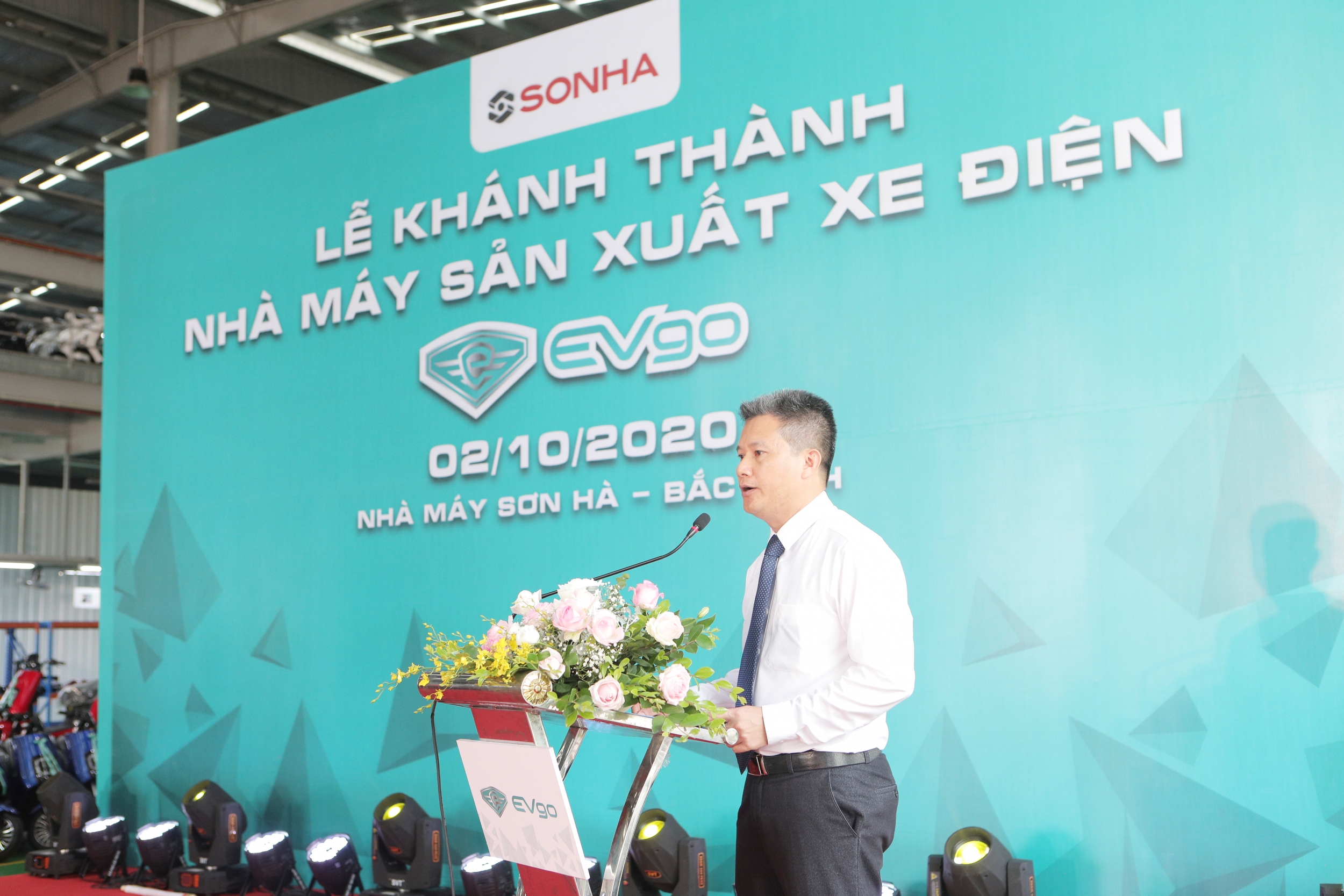 Tập đoàn Sơn Hà khánh thành nhà máy sản xuất xe điện EVgo tại Bắc Ninh tap-doan-son-ha-khanh-thanh-nha-may-san-xuat-xe-dien-evgo-tai-bac-ninh-3