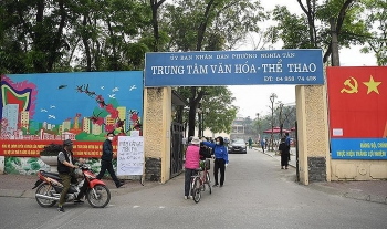 Hà Nội: Thí điểm dự án sân chơi tái chế và hệ thống năng lượng mặt trời tại TTVH phường Nghĩa Tân