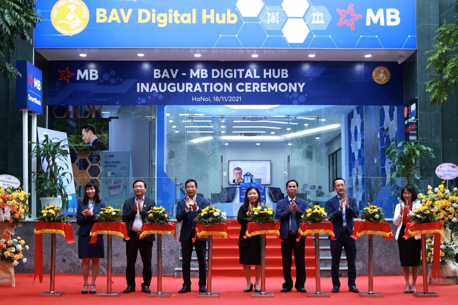 BAV – MB Digital Hub: Không gian trải nghiệm ngân hàng số cho sinh viên Học viện Ngân hàng