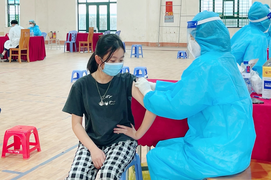Phú Thọ đẩy nhanh tiến độ tiêm vaccine cho trẻ em