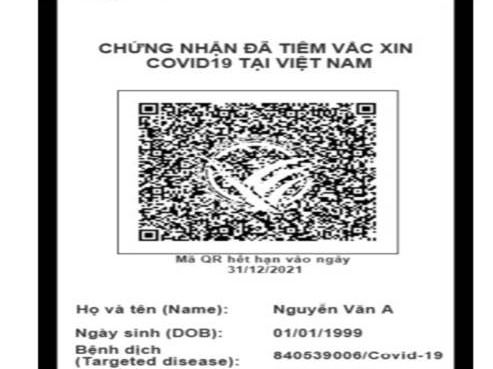 3 bước cấp hộ chiếu vắc xin tại Việt Nam