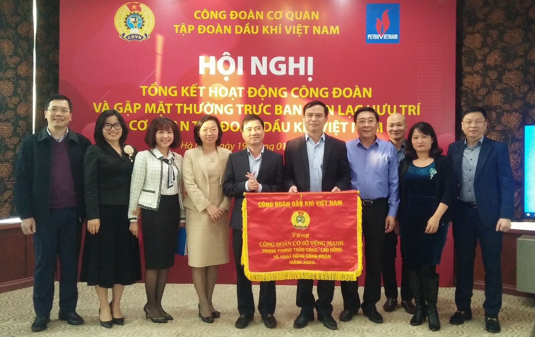 Công đoàn Cơ quan Tập đoàn tổng kết hoạt động năm 2020, triển khai nhiệm vụ năm 2021