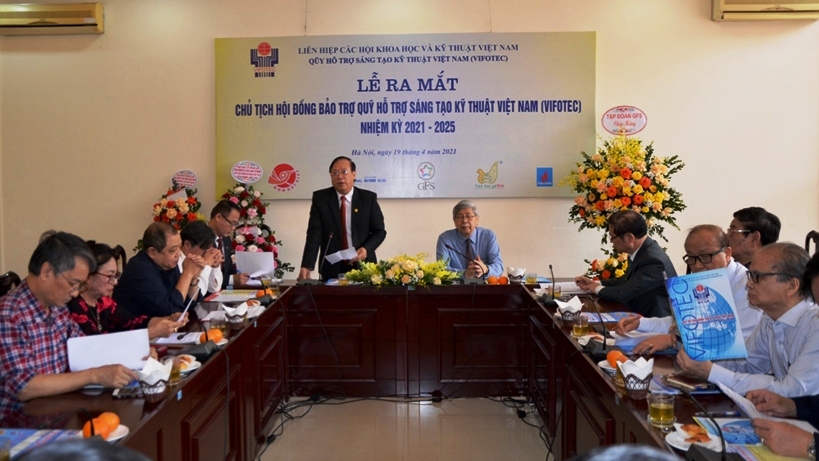 Ra mắt Chủ tịch Hội đồng Bảo trợ Quỹ Hỗ trợ Sáng tạo Kỹ thuật Việt Nam