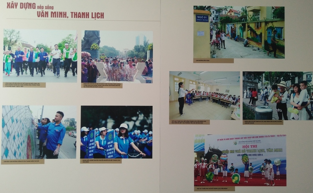 Hơn 200 tác phẩm ảnh kể chuyện hon 200 tac pham anh ke chuyen vi mot ha noi thanh lich van minh