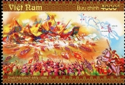 Phát hành bộ tem “Chiến thắng Bạch Đằng (1288)”