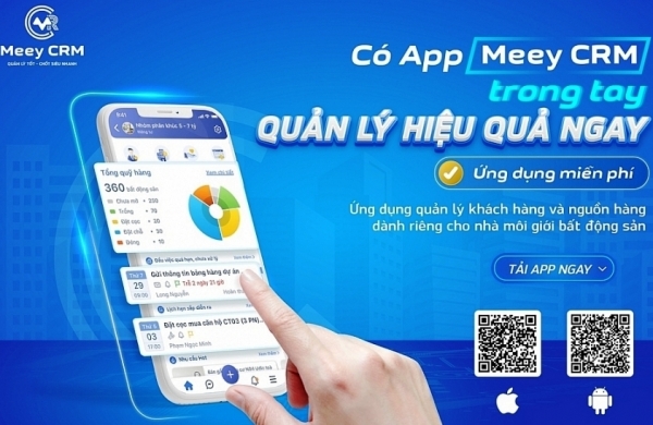 Ra mắt ứng dụng chuyên biệt cho nhà môi giới bất động sản Meey CRM - Vimarsana News