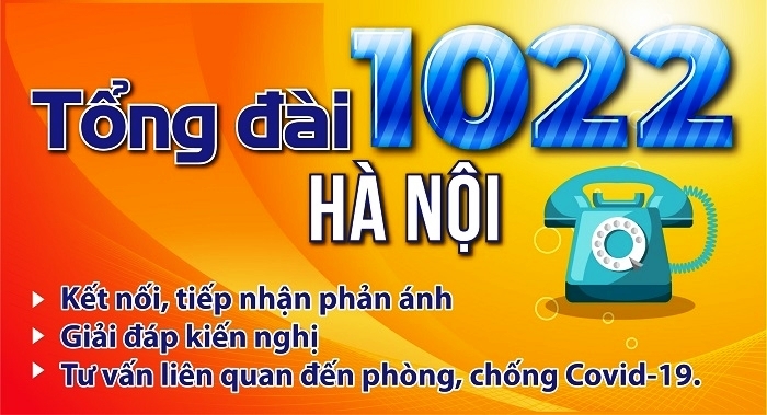 Hà Nội thống nhất 1 đường dây nóng hỗ trợ người dân khó khăn do dịch Covid-19