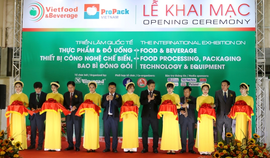 Gần 250 doanh nghiệp tham gia triển lãm chuyên ngành thực phẩm và đồ uống gan 250 doanh nghiep tham gia trien lam chuyen nganh thuc pham va do uong