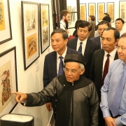hon 100 hien vat gioi thieu ve tranh dan gian dong ho xua va nay