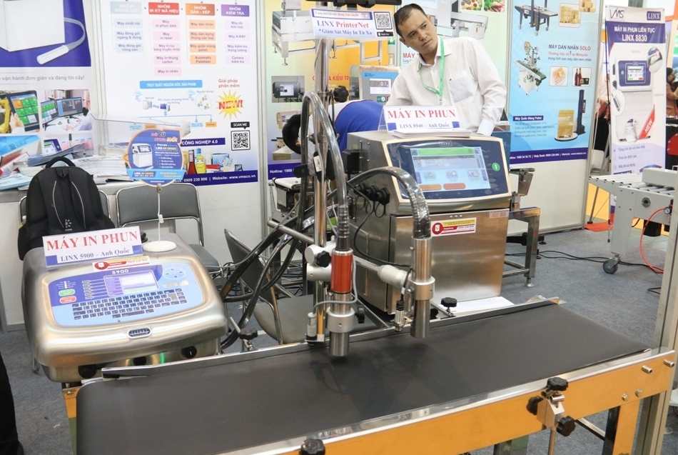 Trưng bày, giới thiệu thiết bị công nghệ chế biến thực phẩm và đồ uống trung bay gioi thieu thiet bi cong nghe che bien thuc pham va do uong tai vietfood beverage propack 2019