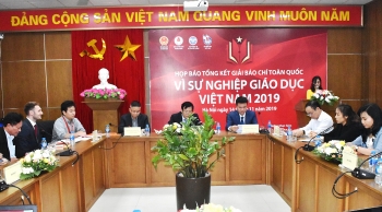 44 tác phẩm đạt giải báo chí “Vì sự nghiệp giáo dục Việt Nam” năm 2019