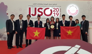 viet nam gianh 6 huy chuong olympic khoa hoc tre quoc te 2019