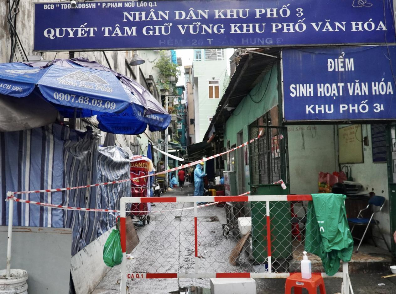 hong tỏa tạm thời hẻm 120 Trần Hưng Đạo, Phường Phạm Ngũ Lão, Quận 1 hong tỏa tạm thời hẻm 120 Trần Hưng Đạo, Phường Phạm Ngũ Lão, Quận 1