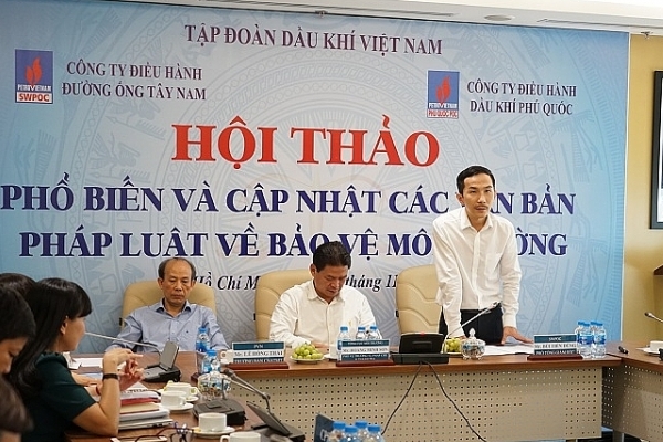 cac don vi dau khi cap nhat cac quy dinh phap luat moi ve moi truong