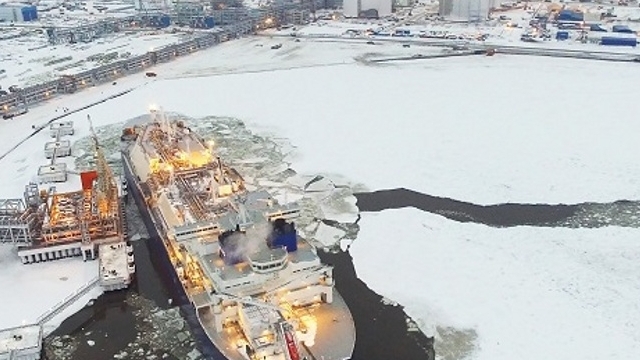 Nga xuất khẩu hơn 18,7 triệu khí tự nhiên hóa lỏng (LNG) qua cảng biển cực bắc của đất nước
