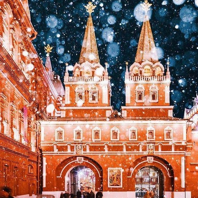 Moscow lung linh chào đón năm mới 2021