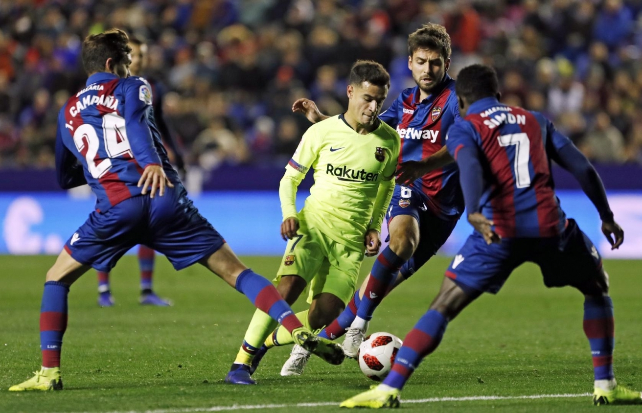 Xem trực tiếp bóng đá Barcelona vs Levante (Cup Nhà vua ...