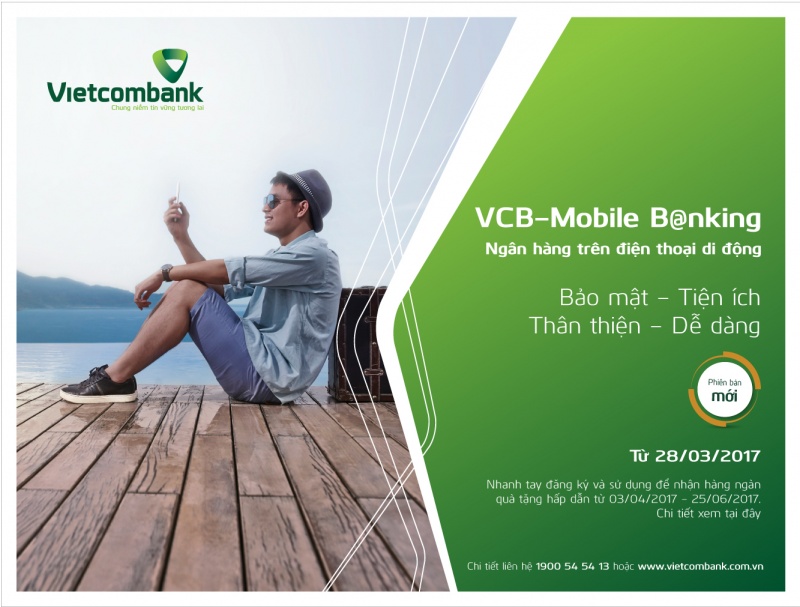 vietcombank ra mat vcb mobile b nking phien ban moi