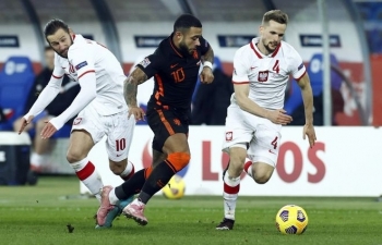 Link xem trực tiếp Thổ Nhĩ Kỳ vs Hà Lan (vòng loại World Cup 2022), 0h ngày 25/3